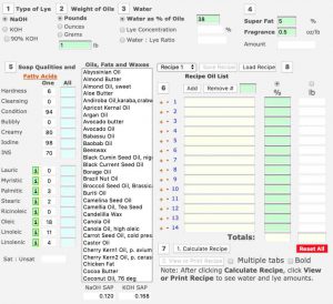 How To Formulating Soap Recipe เว็บไซต์ที่ช่วยในการคำนวณสูตรสบู่